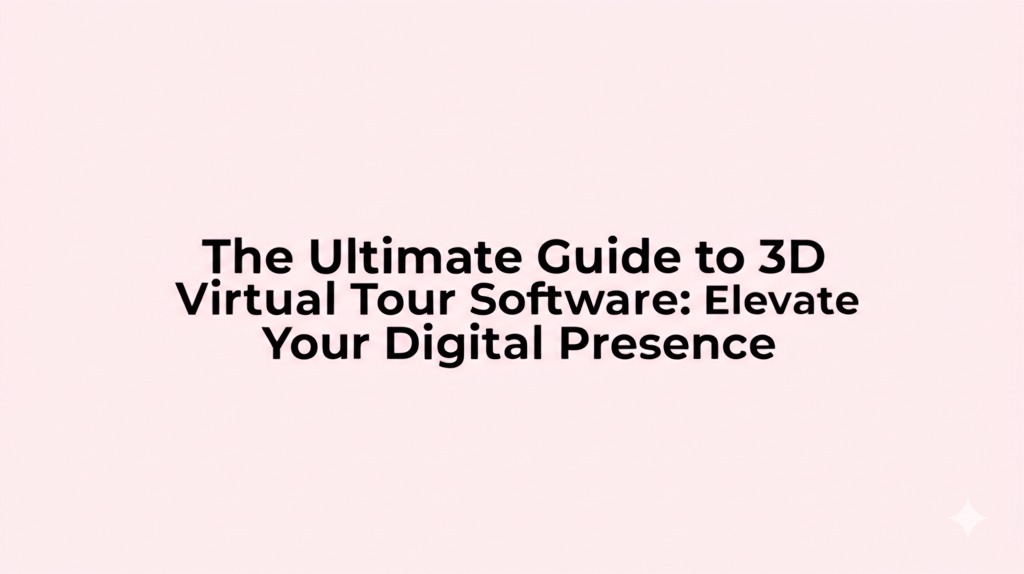 3d virtual tour software